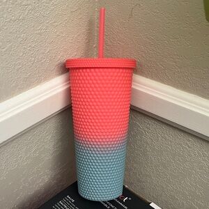 Two tone 24 oz new studded tumbler